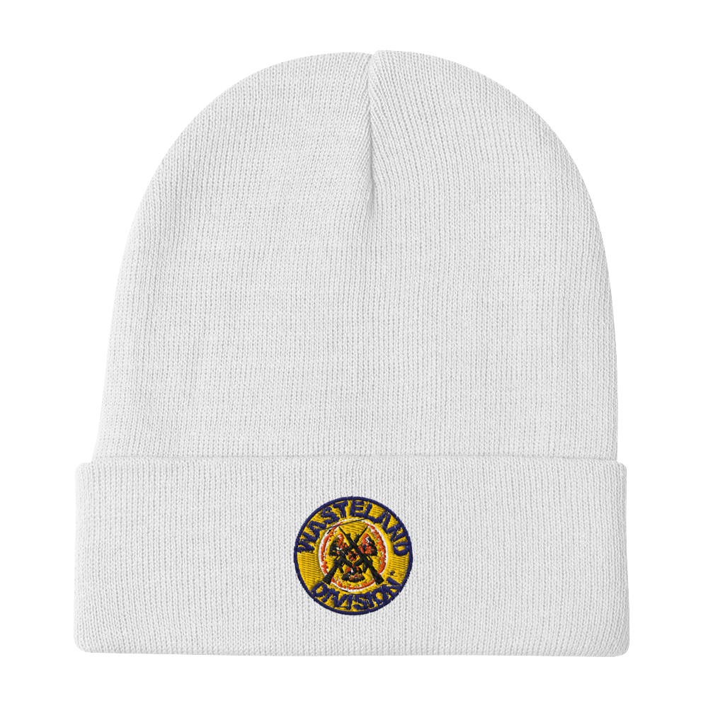 Wasteland Division™ Security Corps Embroidered Beanie – Tactical Cold-Weather Gear