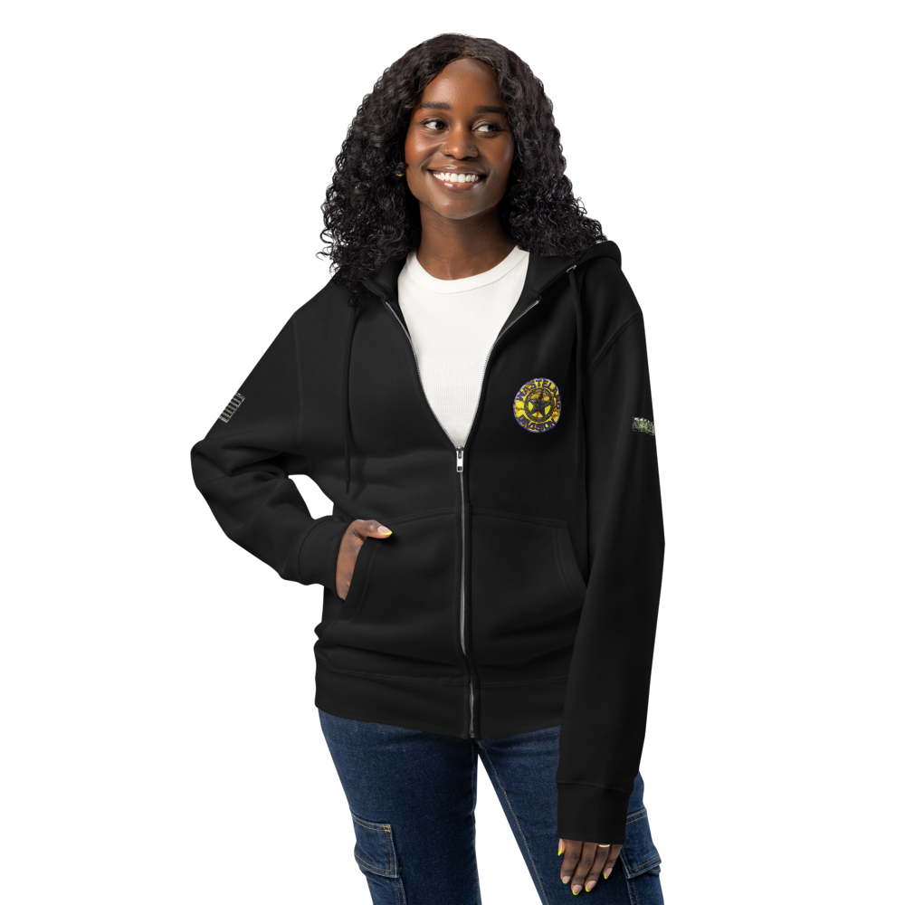 Wasteland Division™ — Commander Corps Premium full zip hoodie