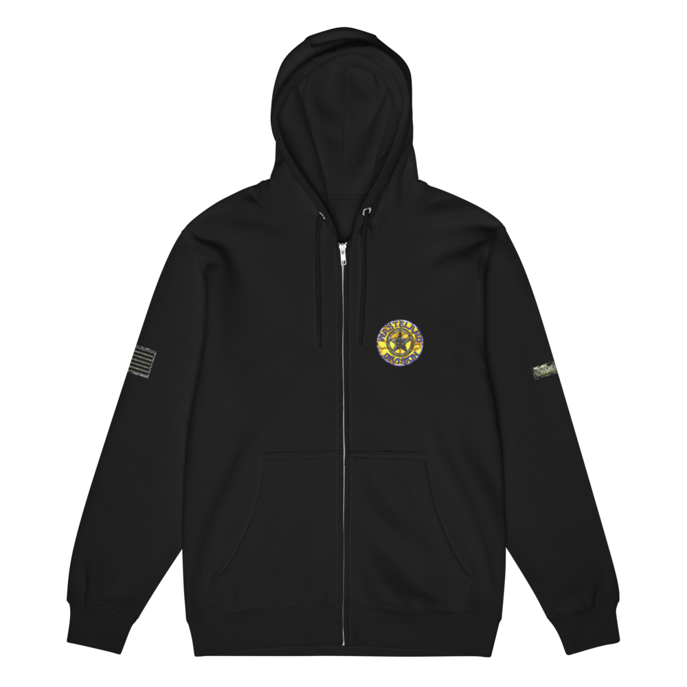 Wasteland Division™ — Commander Corps Premium full zip hoodie