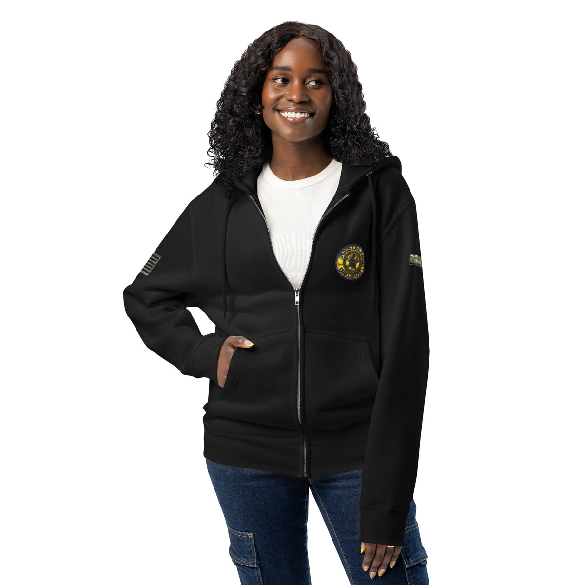 Wasteland Division™ — Commander Corps Elite Premium Full Zip Hoodie