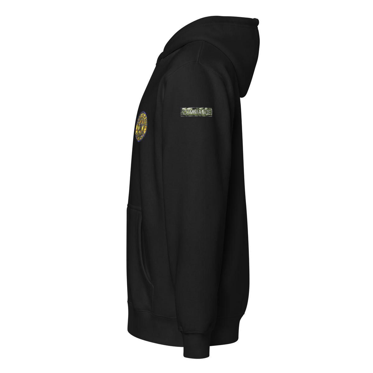 Wasteland Division™ — Commander Corps Elite Premium Full Zip Hoodie