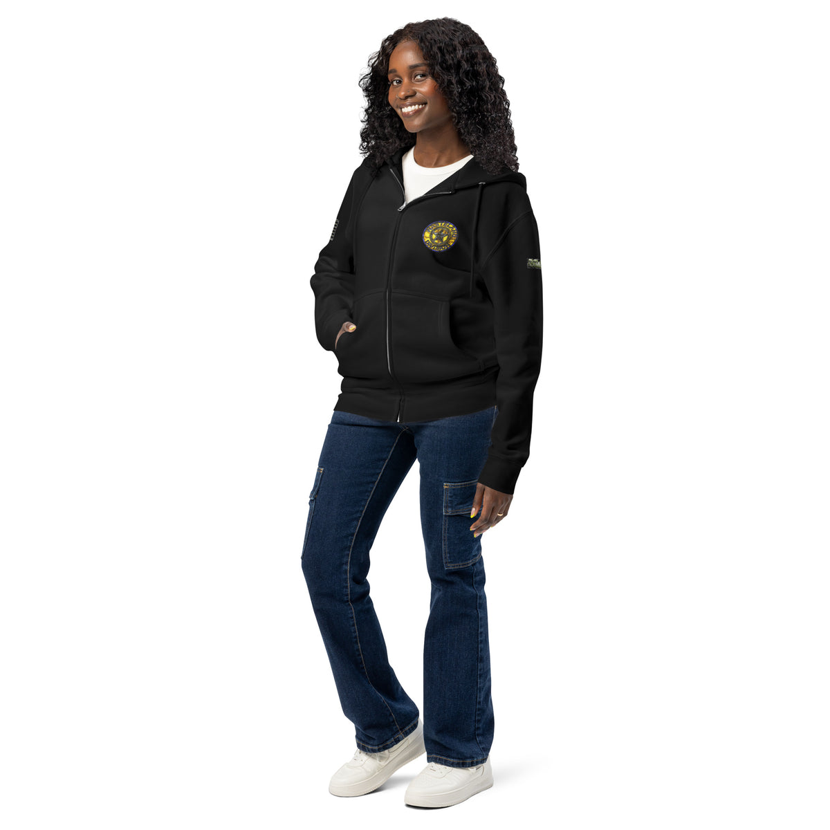 Wasteland Division™ — Commander Corps Elite Premium Full Zip Hoodie