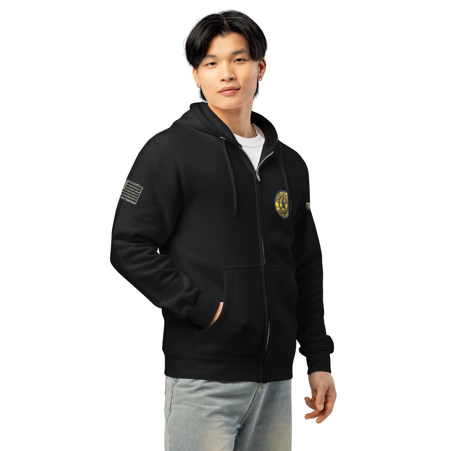 Wasteland Division™ — Commander Corps Elite Premium Full Zip Hoodie