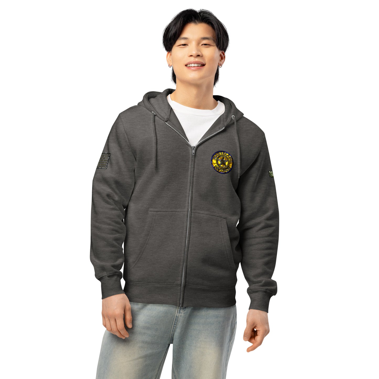 Wasteland Division™ — Commander Corps Elite Premium Full Zip Hoodie