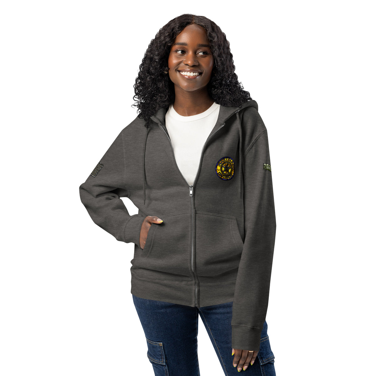 Wasteland Division™ — Commander Corps Elite Premium Full Zip Hoodie