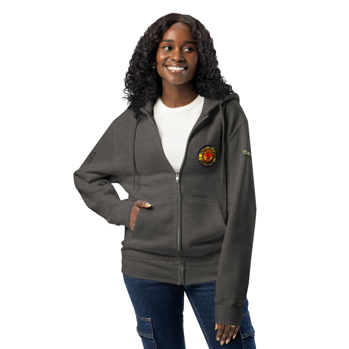 Wasteland Division™ — Medic Corps Elite Premium Full Zip Hoodie