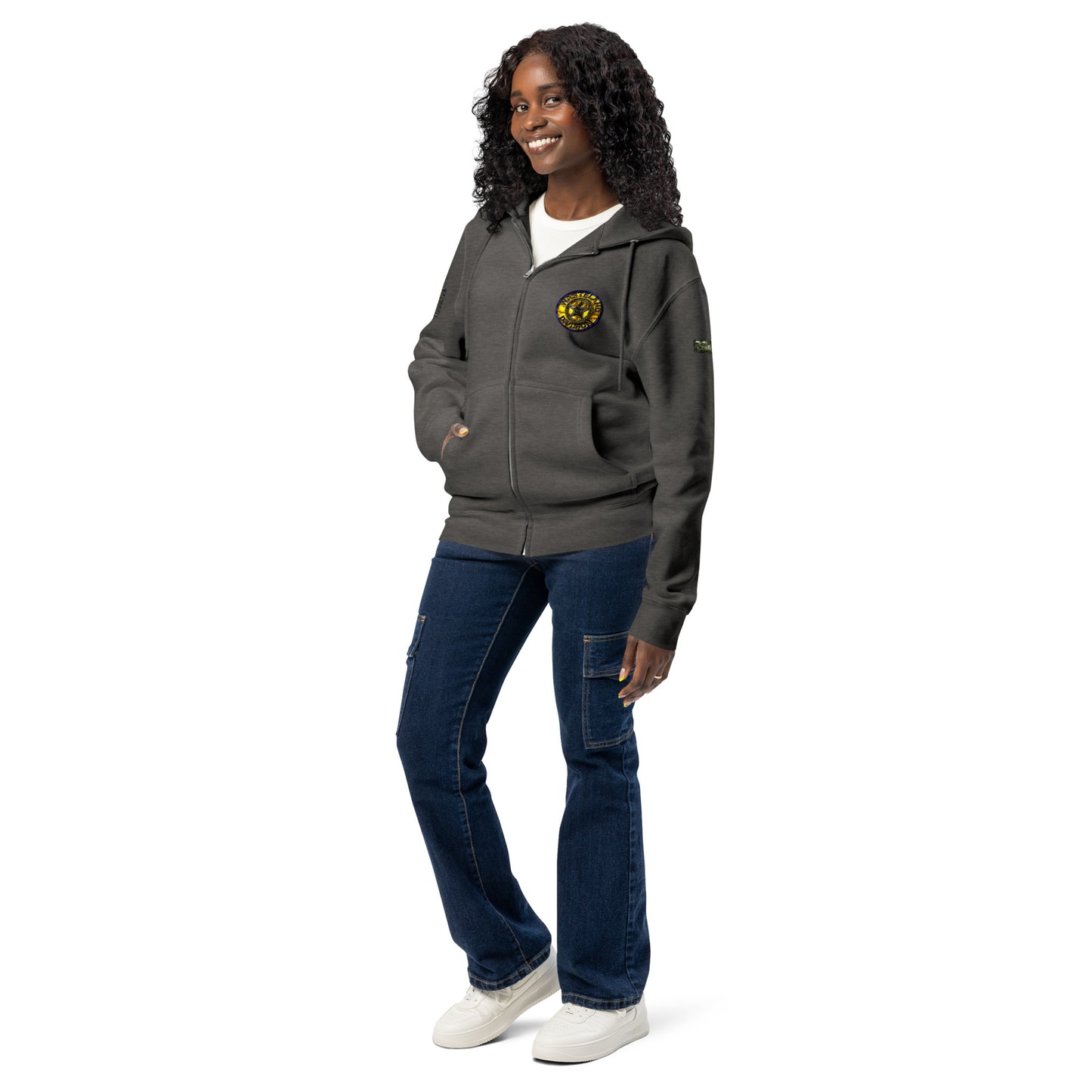 Wasteland Division™ — Commander Corps Elite Premium Full Zip Hoodie