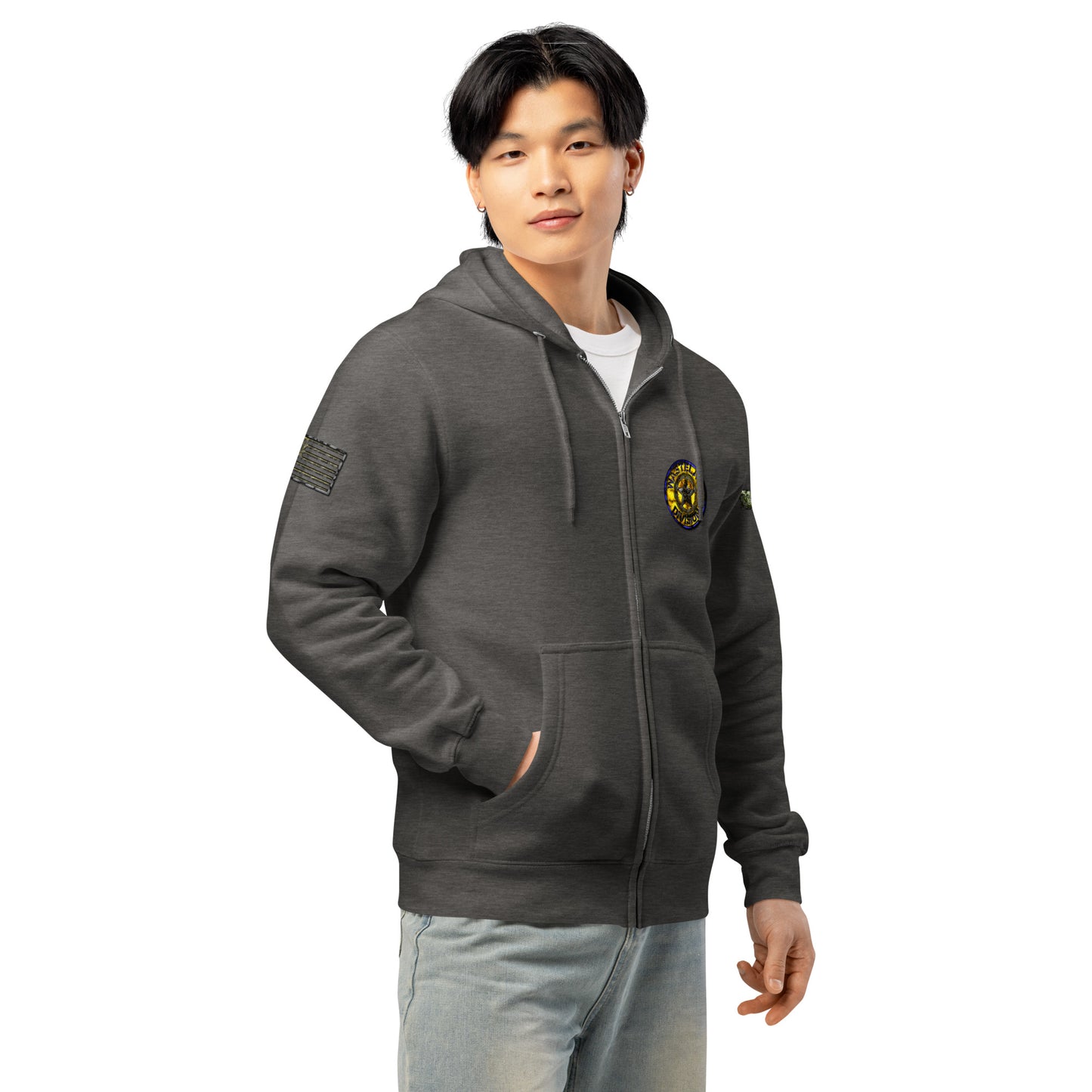 Wasteland Division™ — Commander Corps Elite Premium Full Zip Hoodie