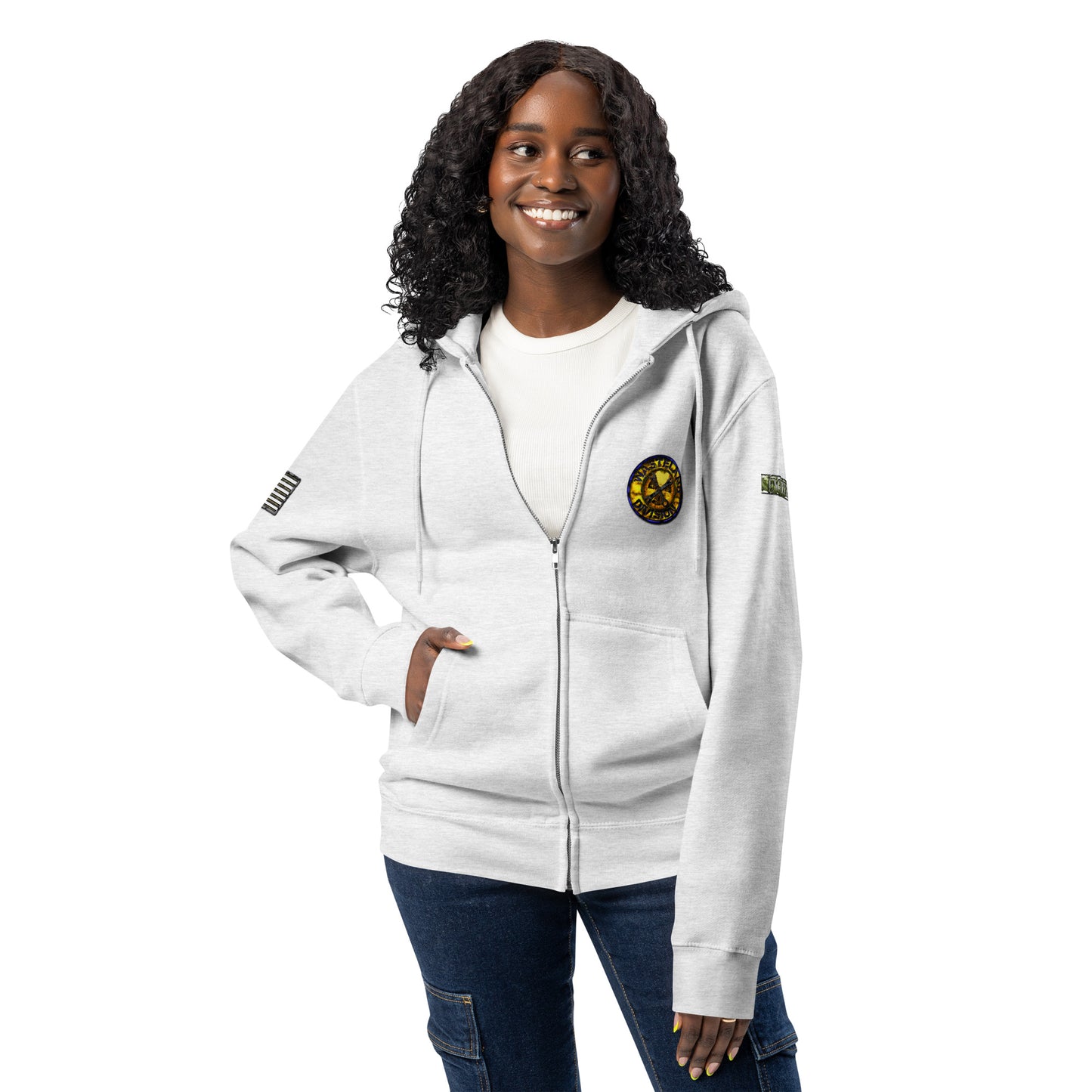 Wasteland Division™ — Engineer Corps Elite Premium Full Zip Hoodie