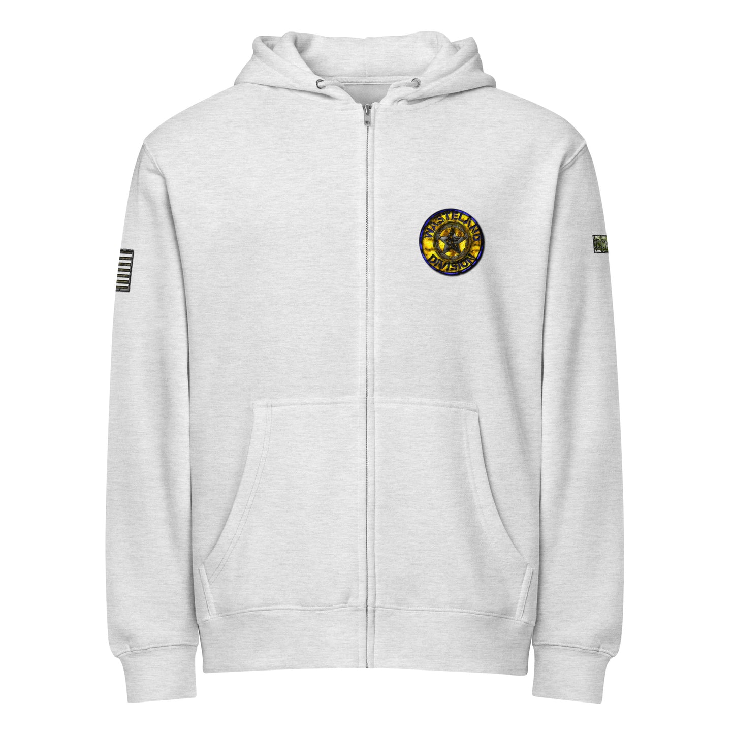 Wasteland Division™ — Commander Corps Elite Premium Full Zip Hoodie