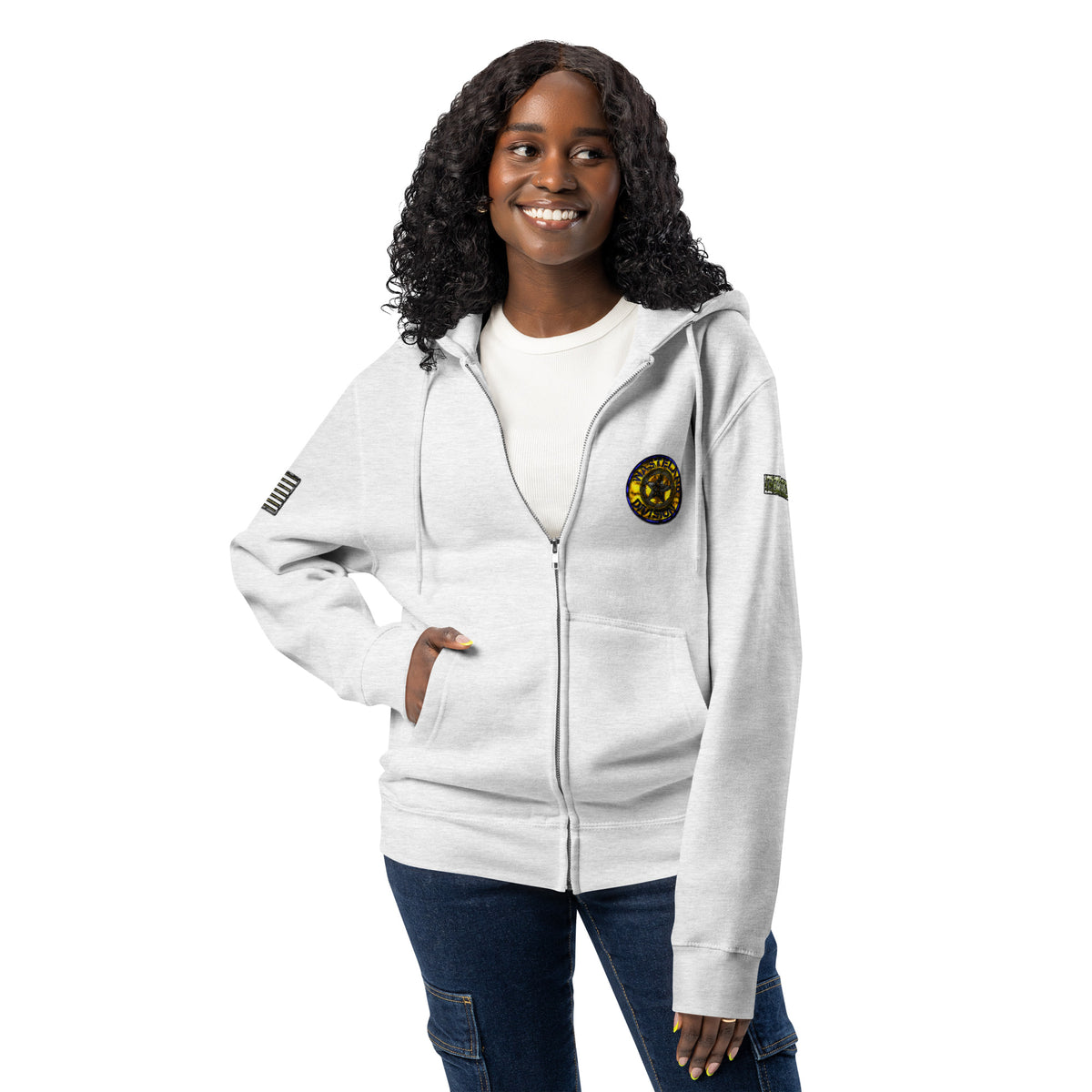 Wasteland Division™ — Commander Corps Elite Premium Full Zip Hoodie