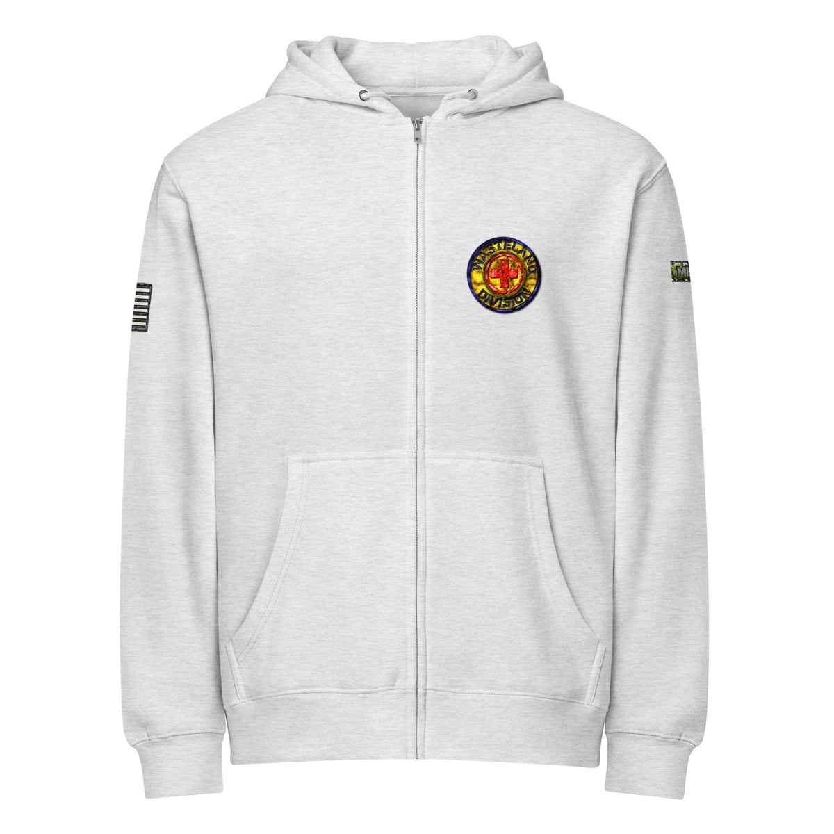 Wasteland Division™ — Medic Corps Elite Premium Full Zip Hoodie
