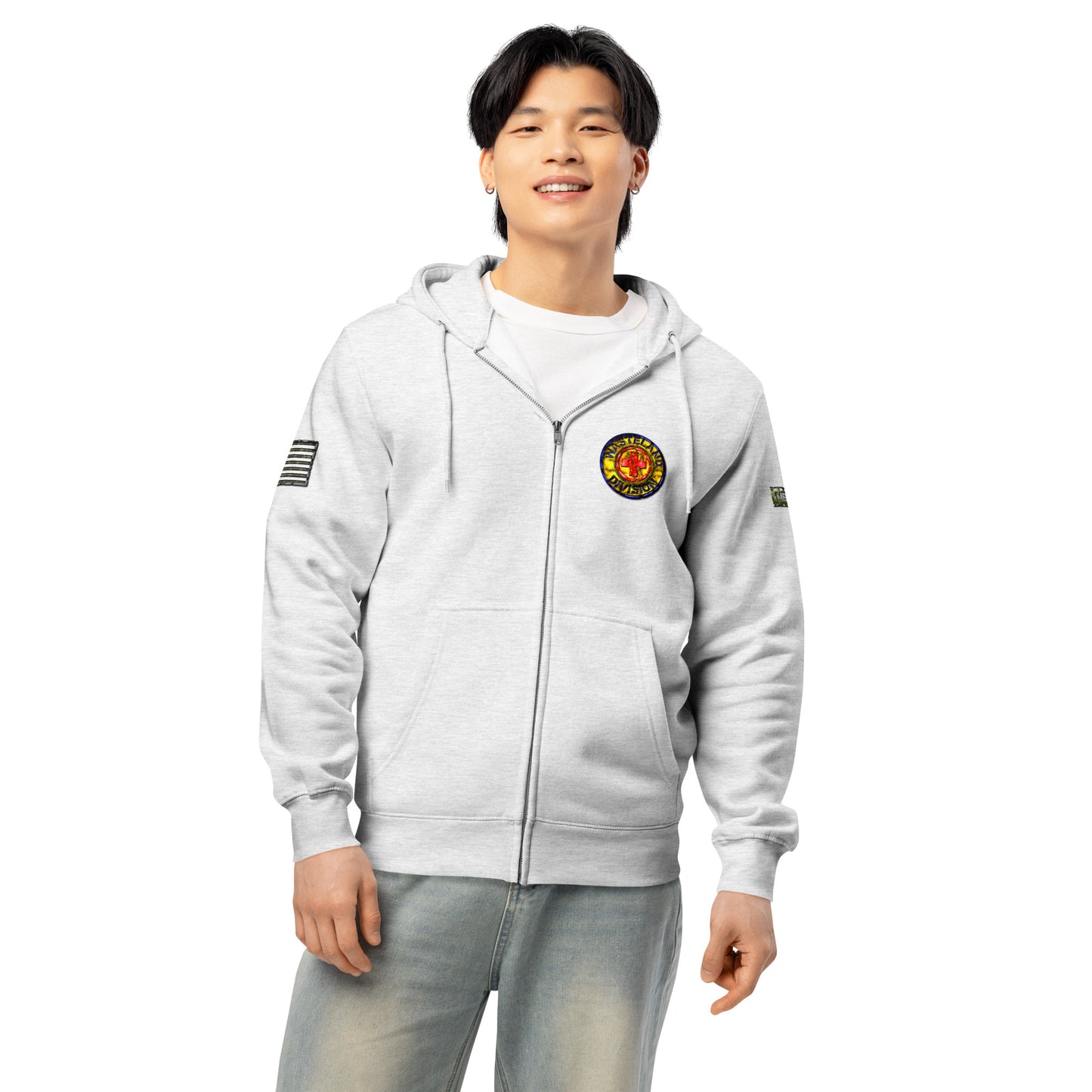 Wasteland Division™ — Medic Corps Elite Premium Full Zip Hoodie