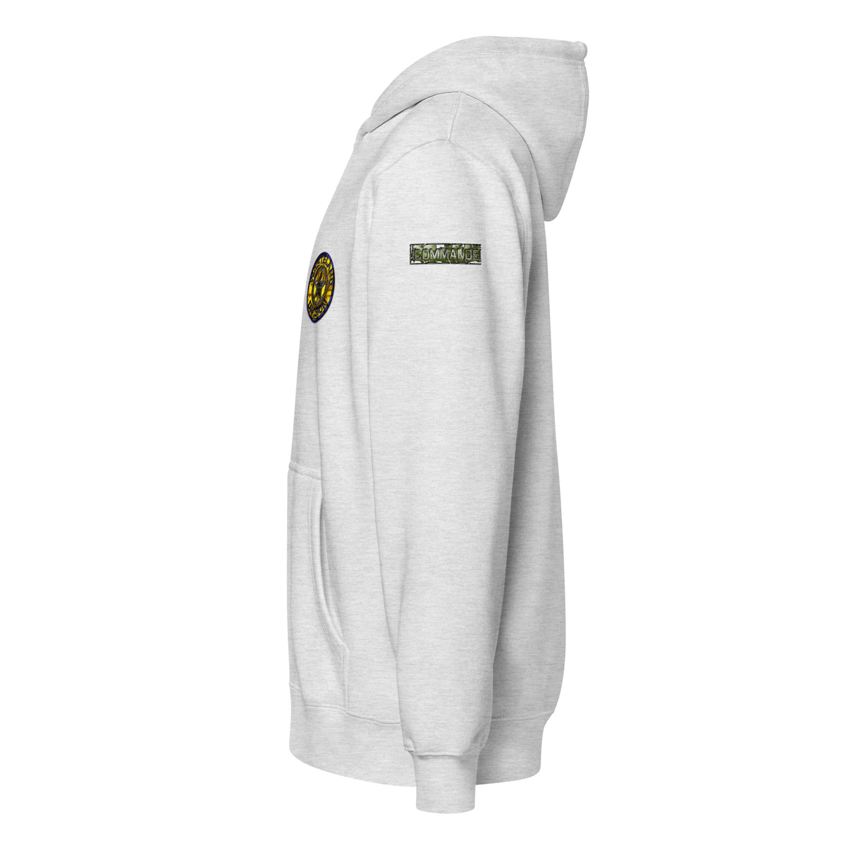 Wasteland Division™ — Commander Corps Elite Premium Full Zip Hoodie