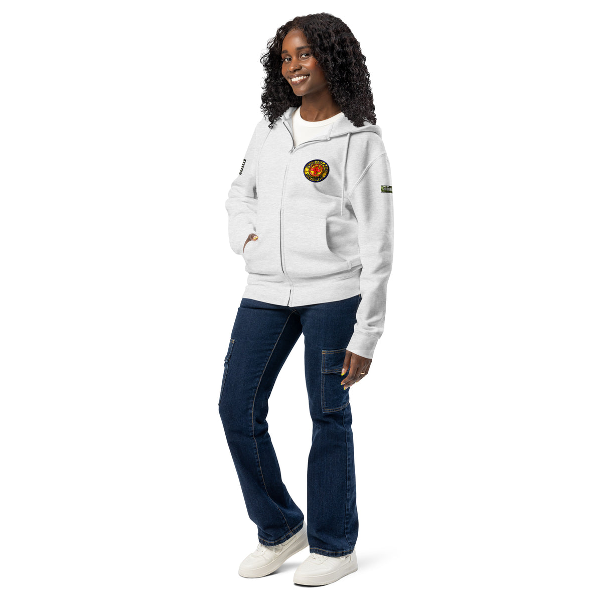 Wasteland Division™ — Medic Corps Elite Premium Full Zip Hoodie