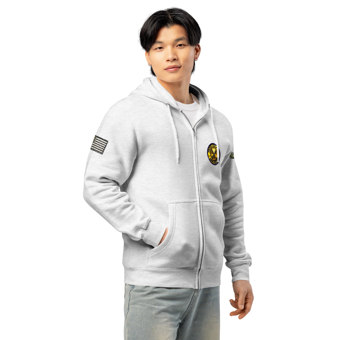 Wasteland Division™ — Engineer Corps Elite Premium Full Zip Hoodie