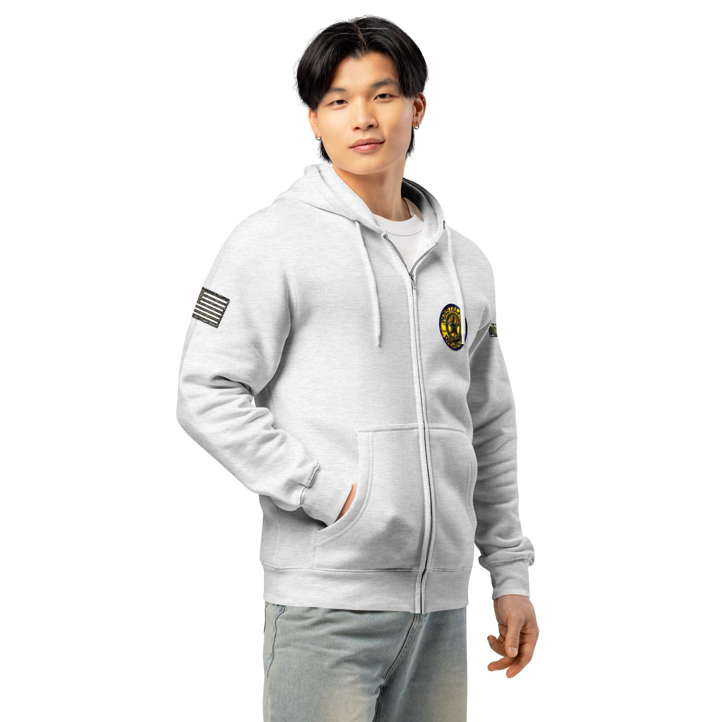Wasteland Division™ — Commander Corps Elite Premium Full Zip Hoodie