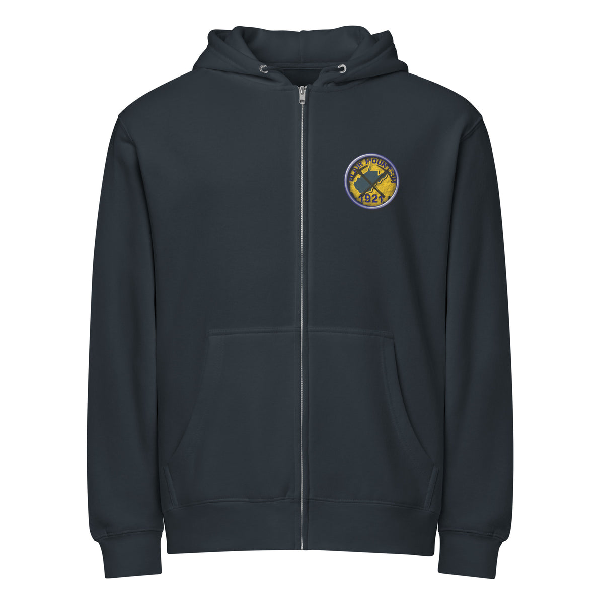 West Virginia Collection™ — Blair Mountain 1921 | West Virginia Miners Tribute Premium full zip hoodie