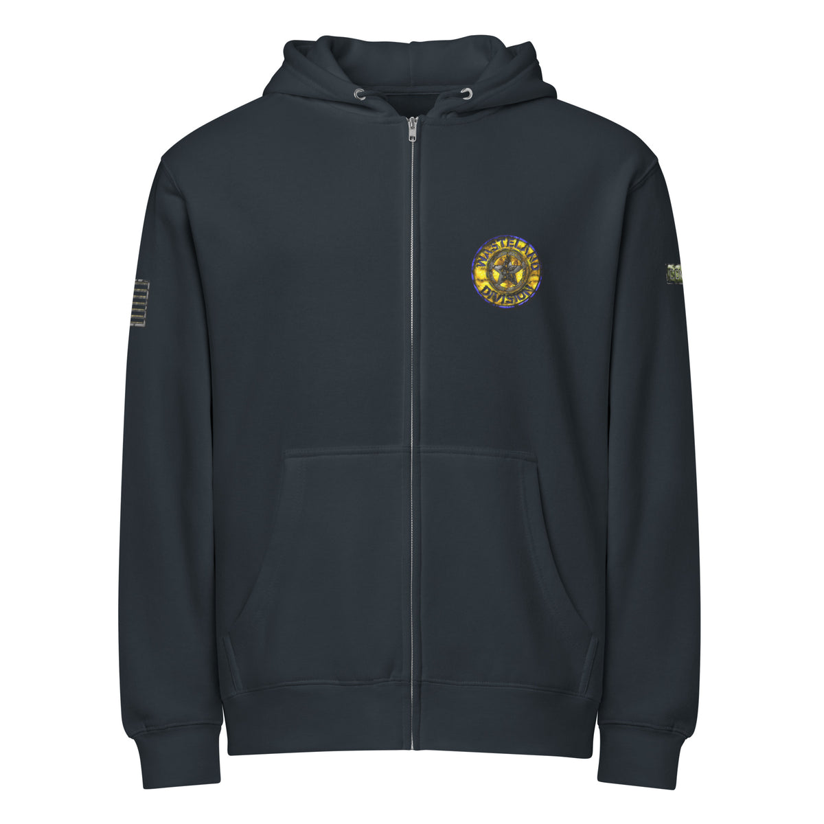 Wasteland Division™ — Commander Corps Elite Premium Full Zip Hoodie