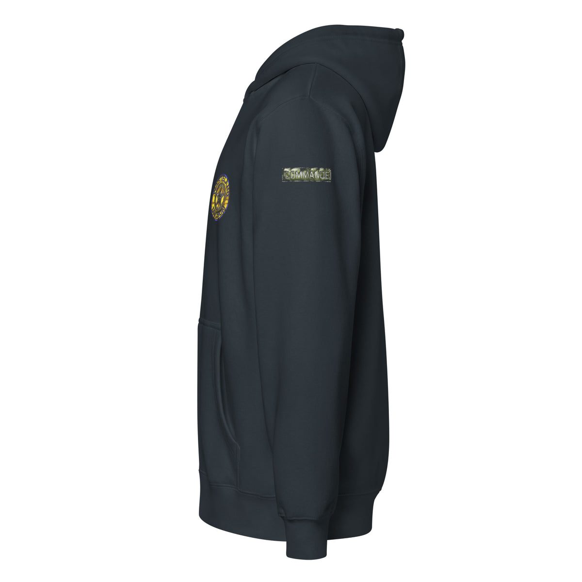 Wasteland Division™ — Commander Corps Elite Premium Full Zip Hoodie
