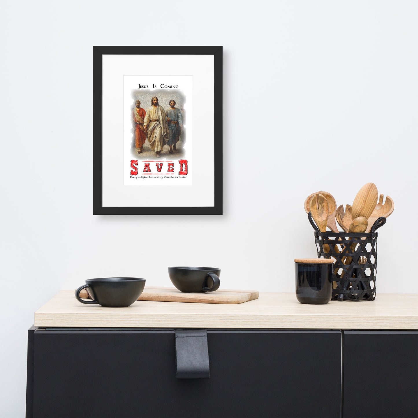 SAVED Collection™ — Tombstone Edition Cinematic Matte Framed Poster