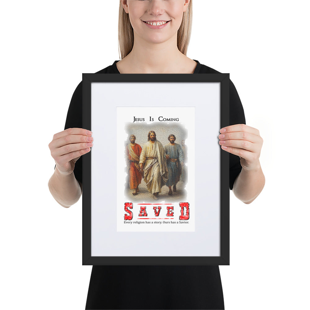 SAVED Collection™ — Tombstone Edition Cinematic Matte Framed Poster