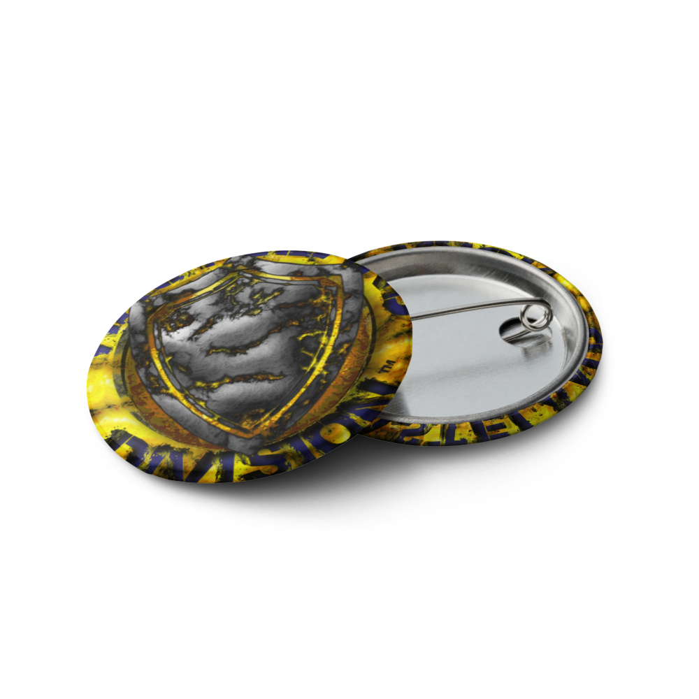 Wasteland Division™ 1.25″ Button Set (5-Pack) Set of pin buttons