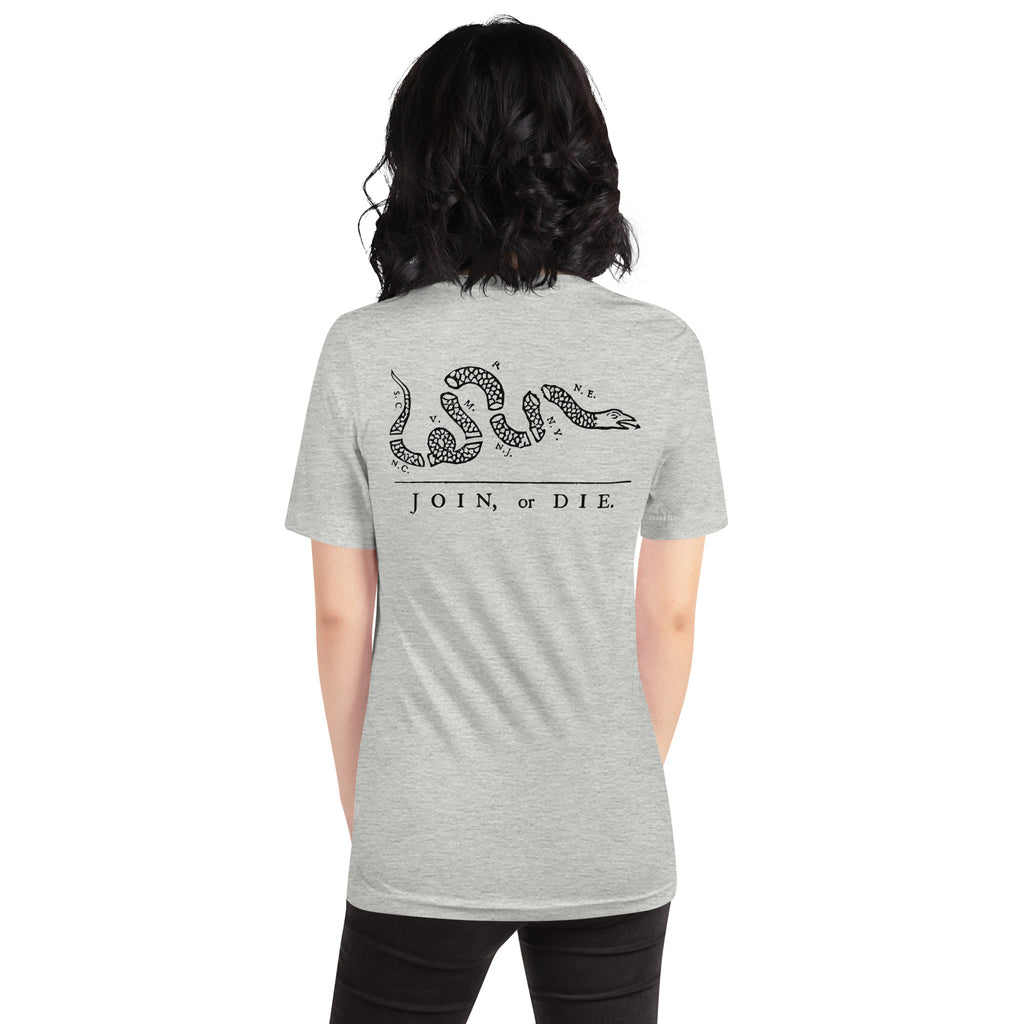 Liberty Collection- Join or Die Unisex t-shirt