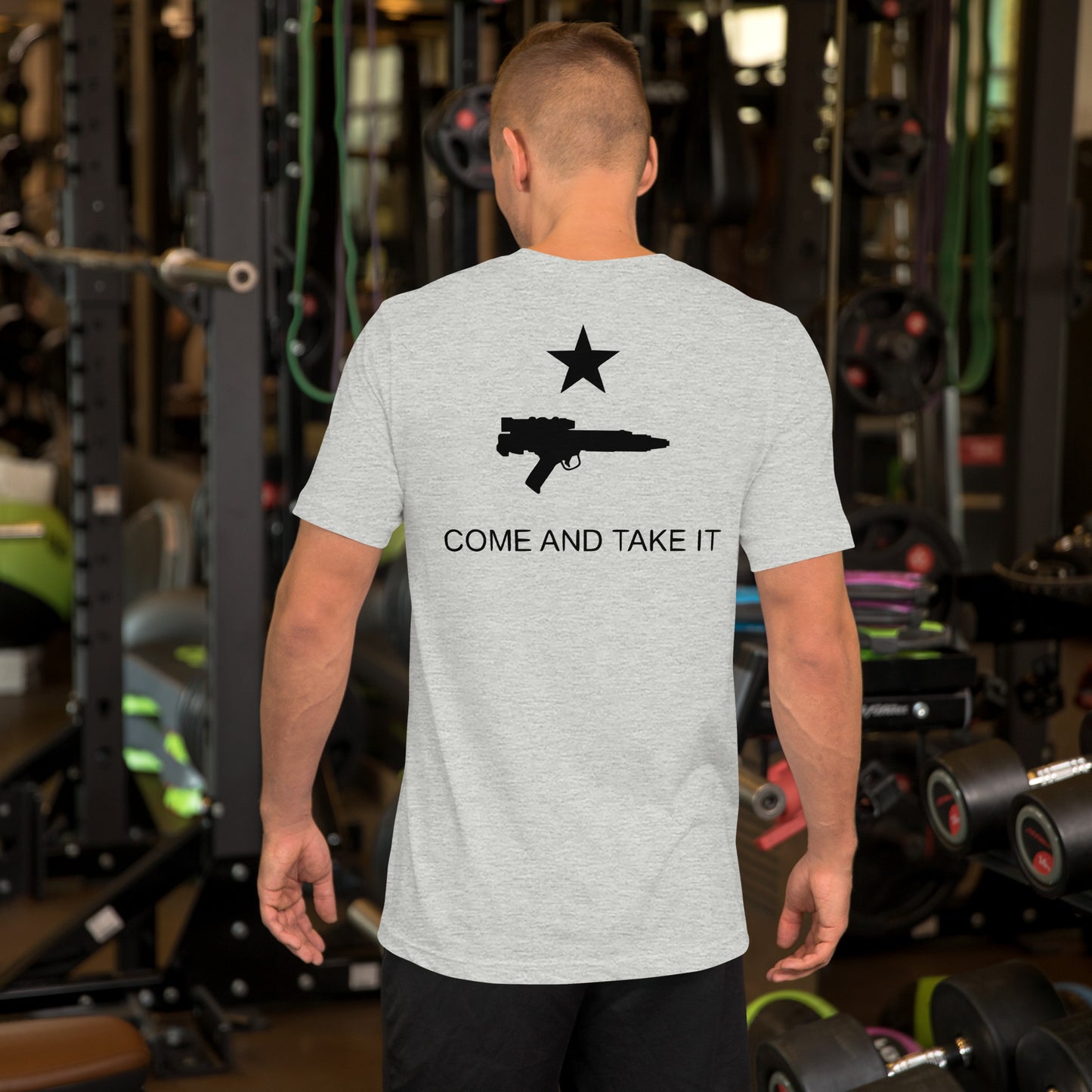 SAVED — Galactic Collection™ “Come and Take It” Trooper Edition™ Unisex t-shirt