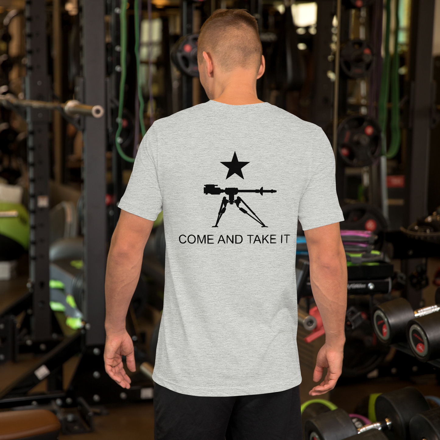 SAVED — Galactic Collection™ | “Come and Take It” Heavy Trooper Edition™ Unisex t-shirt