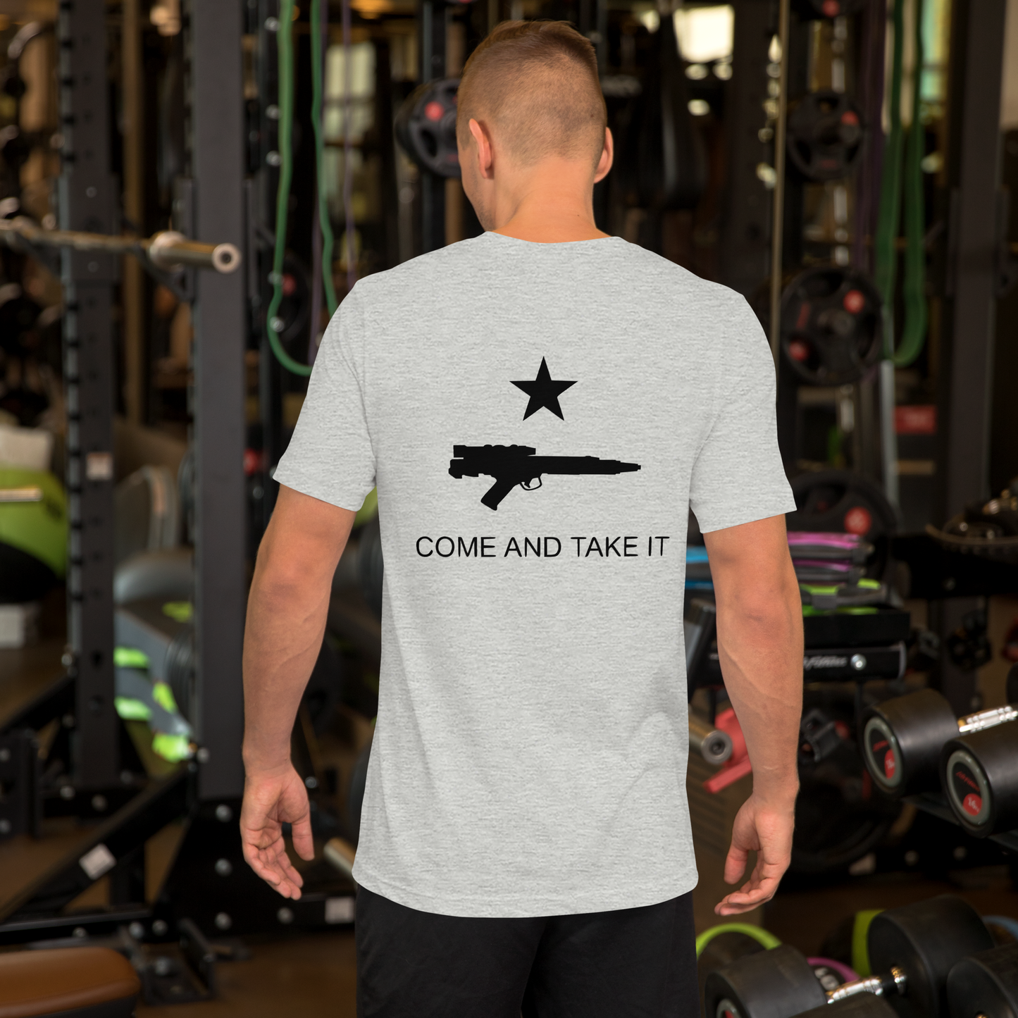 SAVED — Galactic Collection™ “Come and Take It” Trooper Edition™ Unisex t-shirt