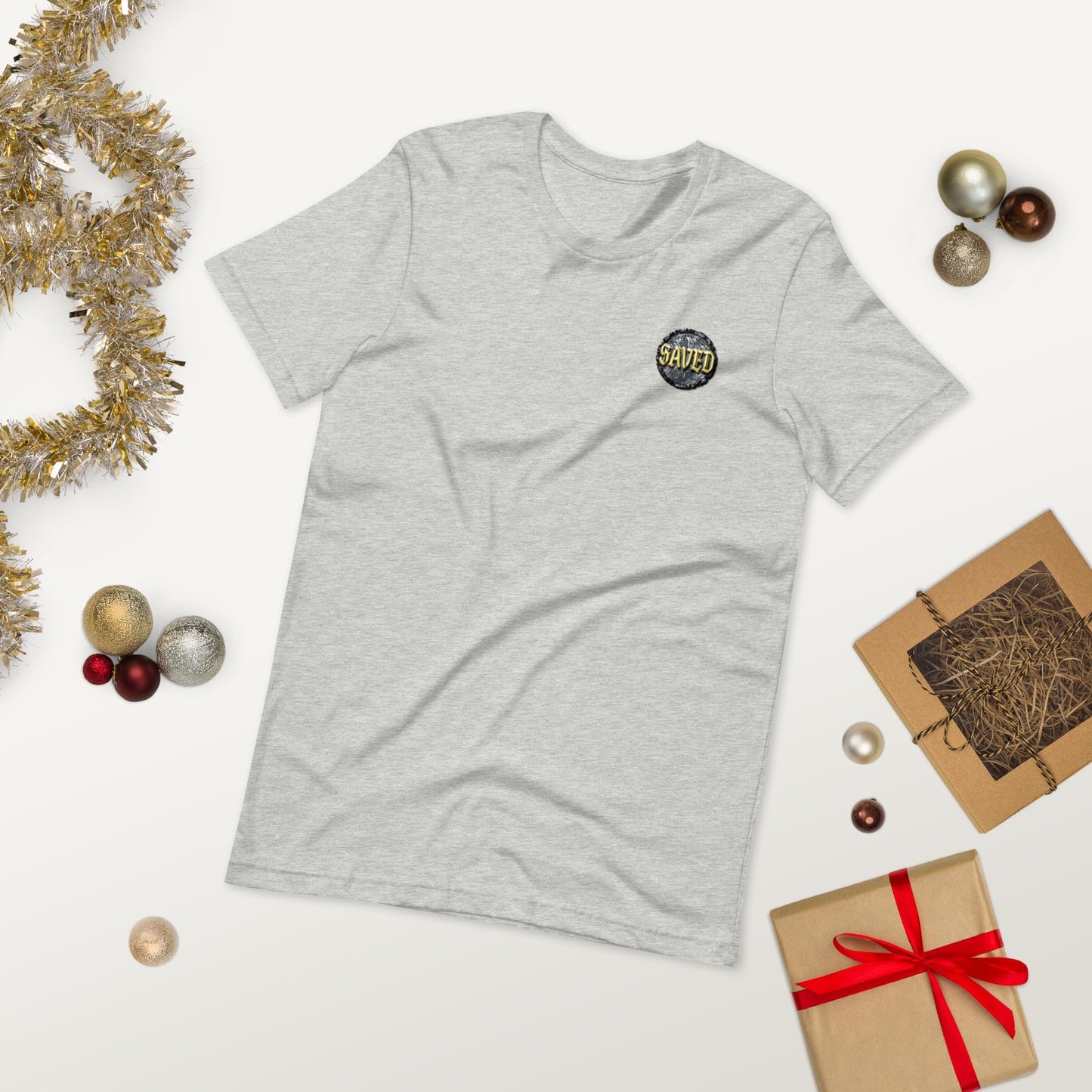 SAVED Collection™— Matthew 18:3 Liberty Edition Scripture Unisex t-shirt