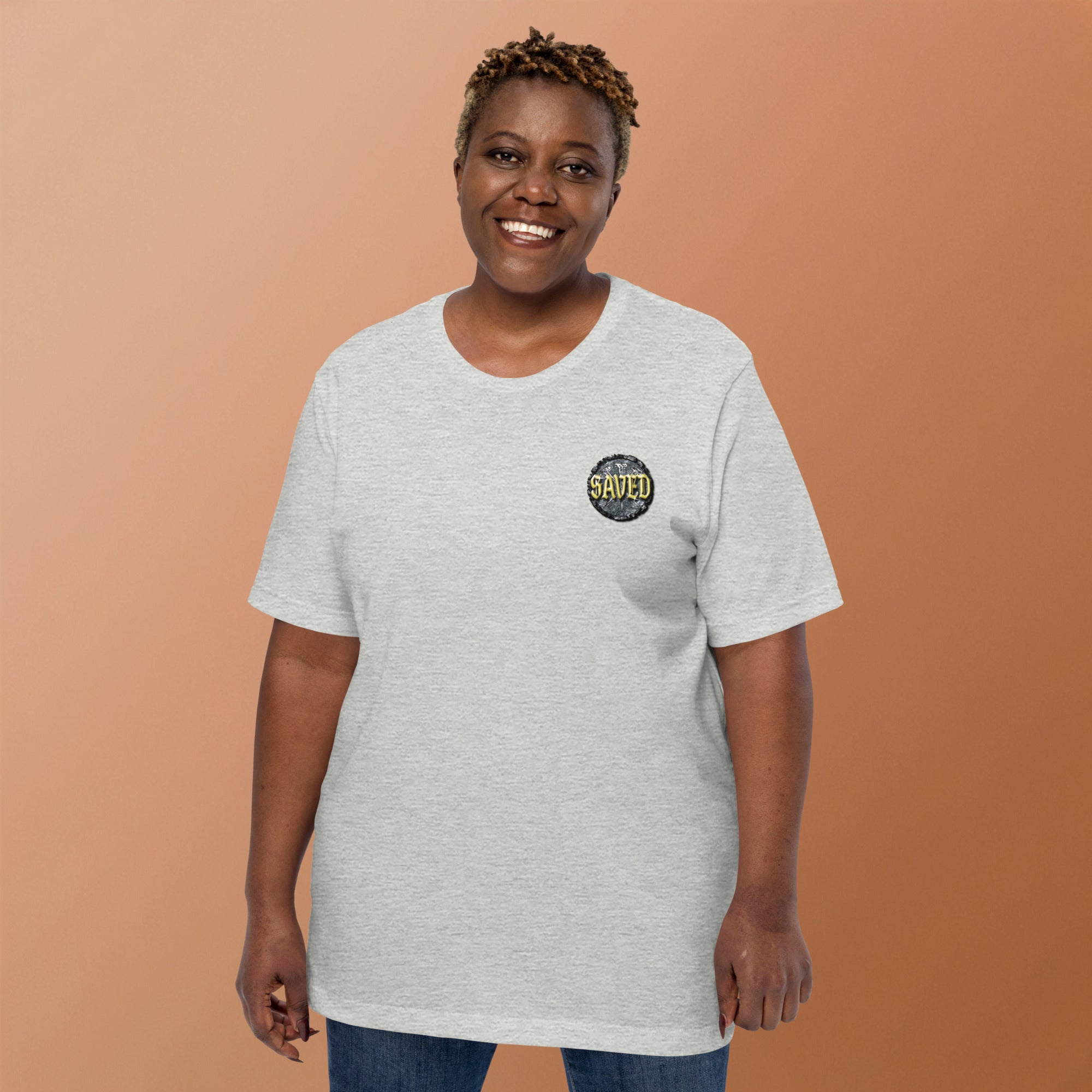 SAVED Collection Matthew 18:5 Unisex t-shirt