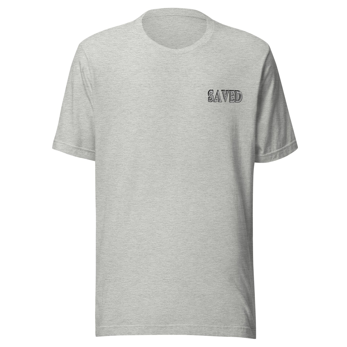 SAVED Collection™— Matthew 18:5 Scripture Unisex t-shirt