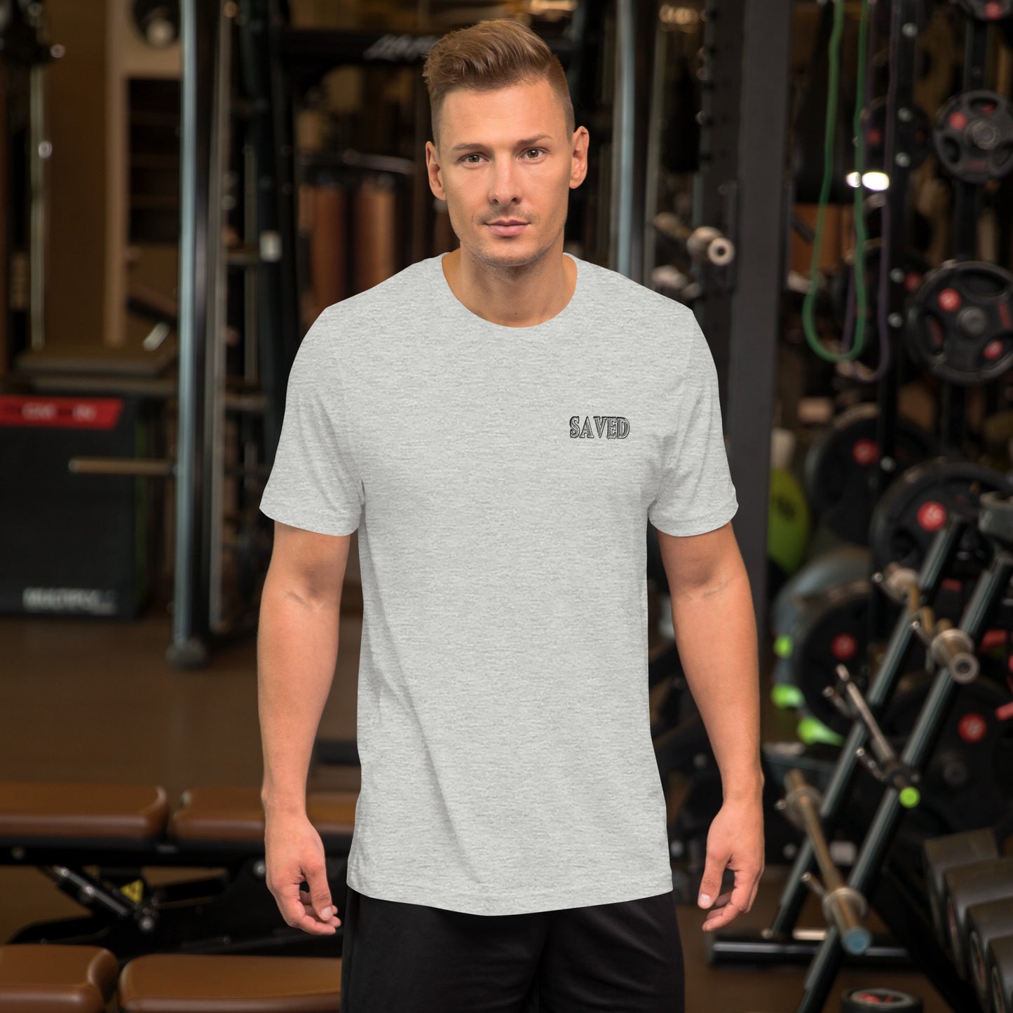 SAVED Collection™— Mark 10:14 Scripture Unisex t-shirt