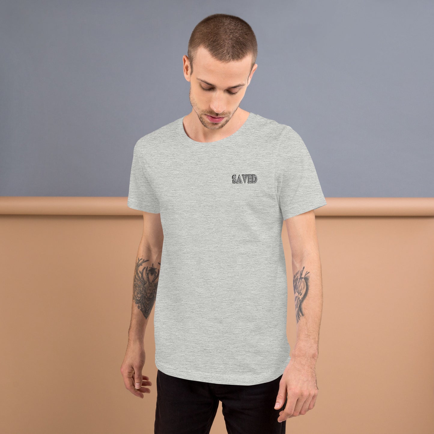 SAVED Collection™— Matthew 18:3 Scripture Unisex t-shirt