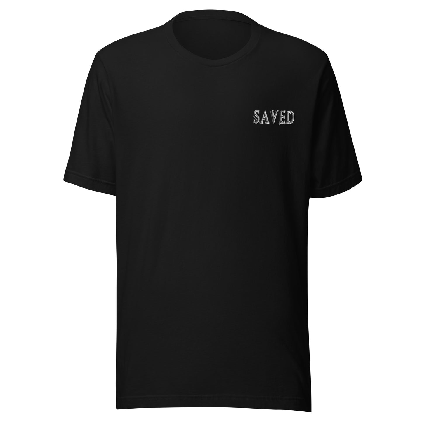 SAVED Collection™— Matthew 18:5 Scripture Unisex t-shirt