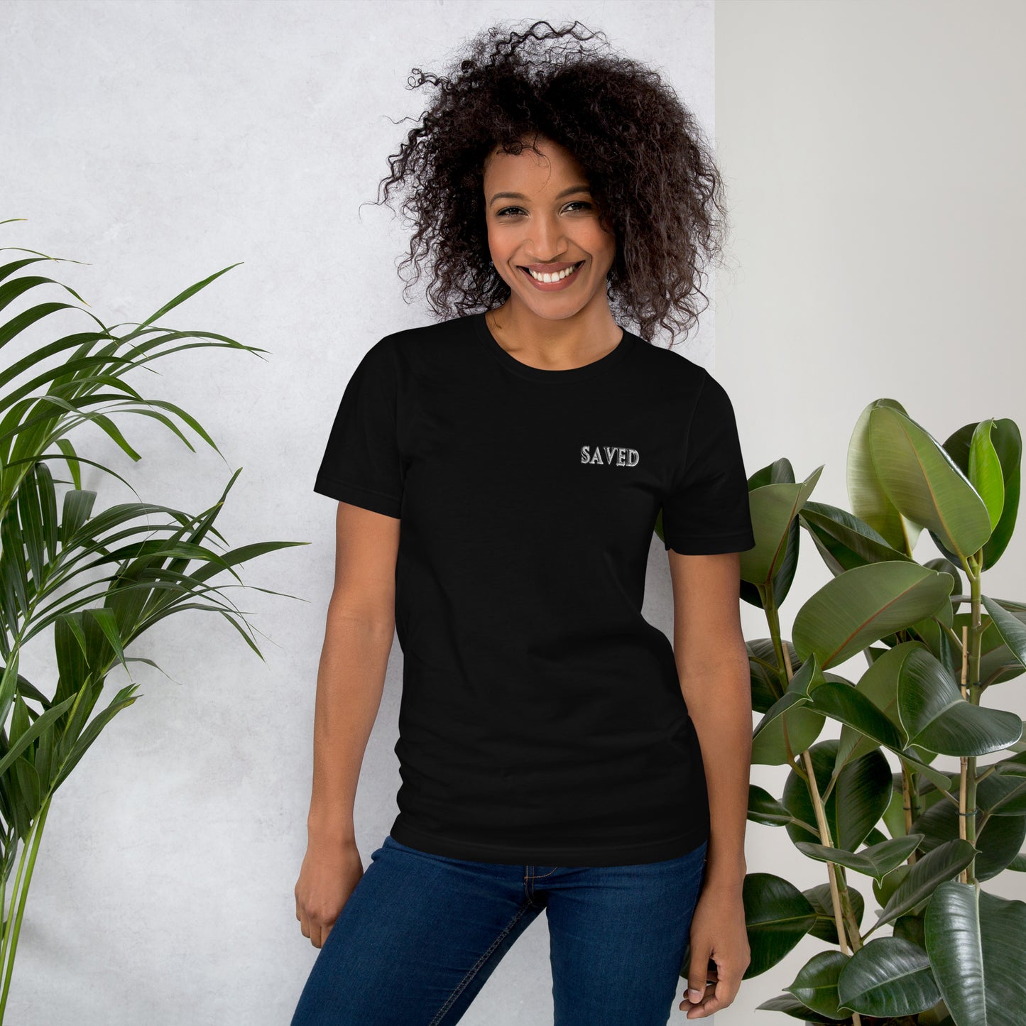 SAVED Collection™— Mark 10:14 Scripture Unisex t-shirt