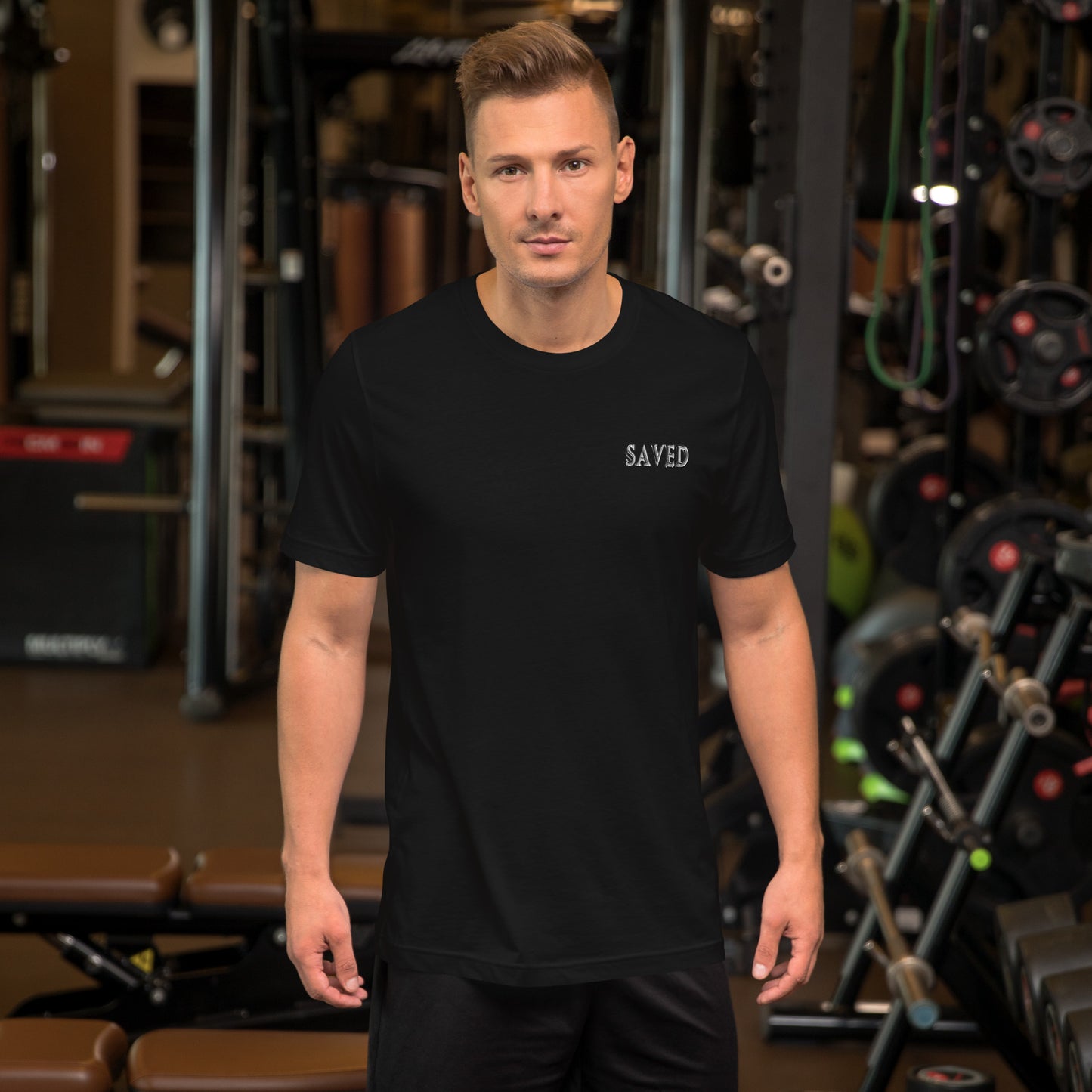 SAVED Collection™— Luke 18:17 Scripture Unisex t-shirt