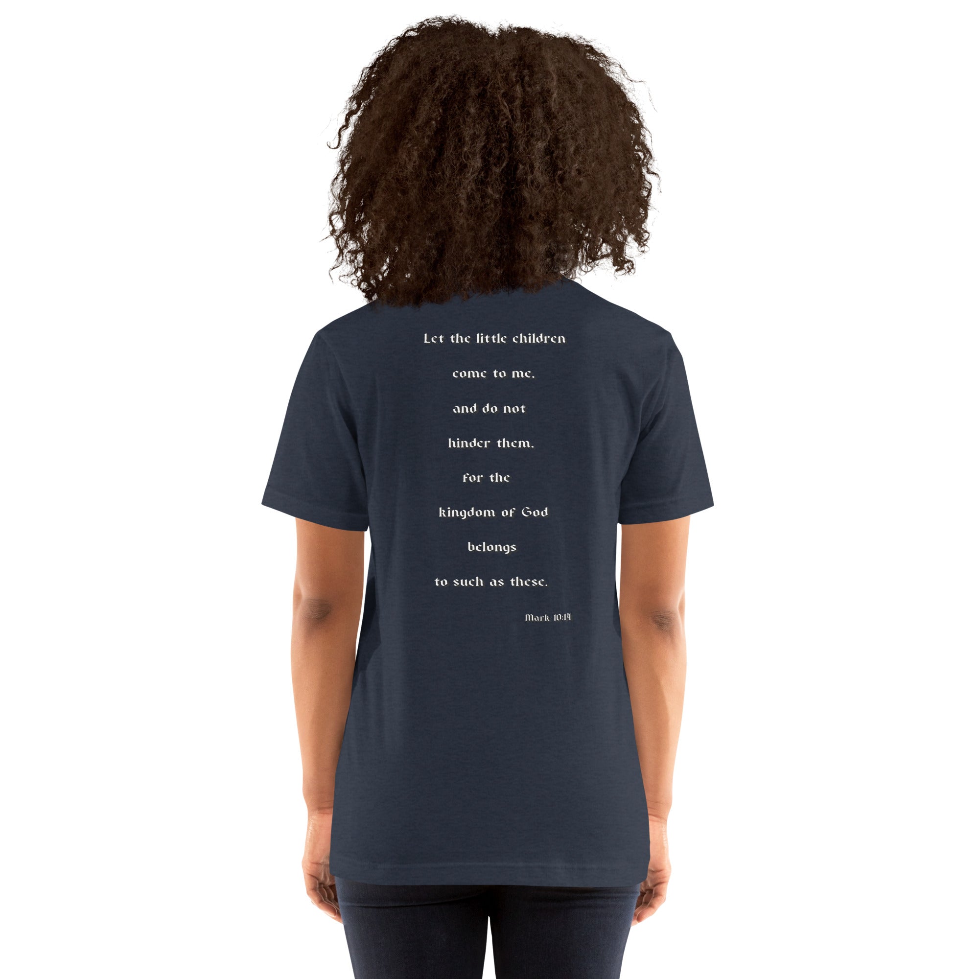 SAVED Collection Mark 10:14 Unisex t-shirt