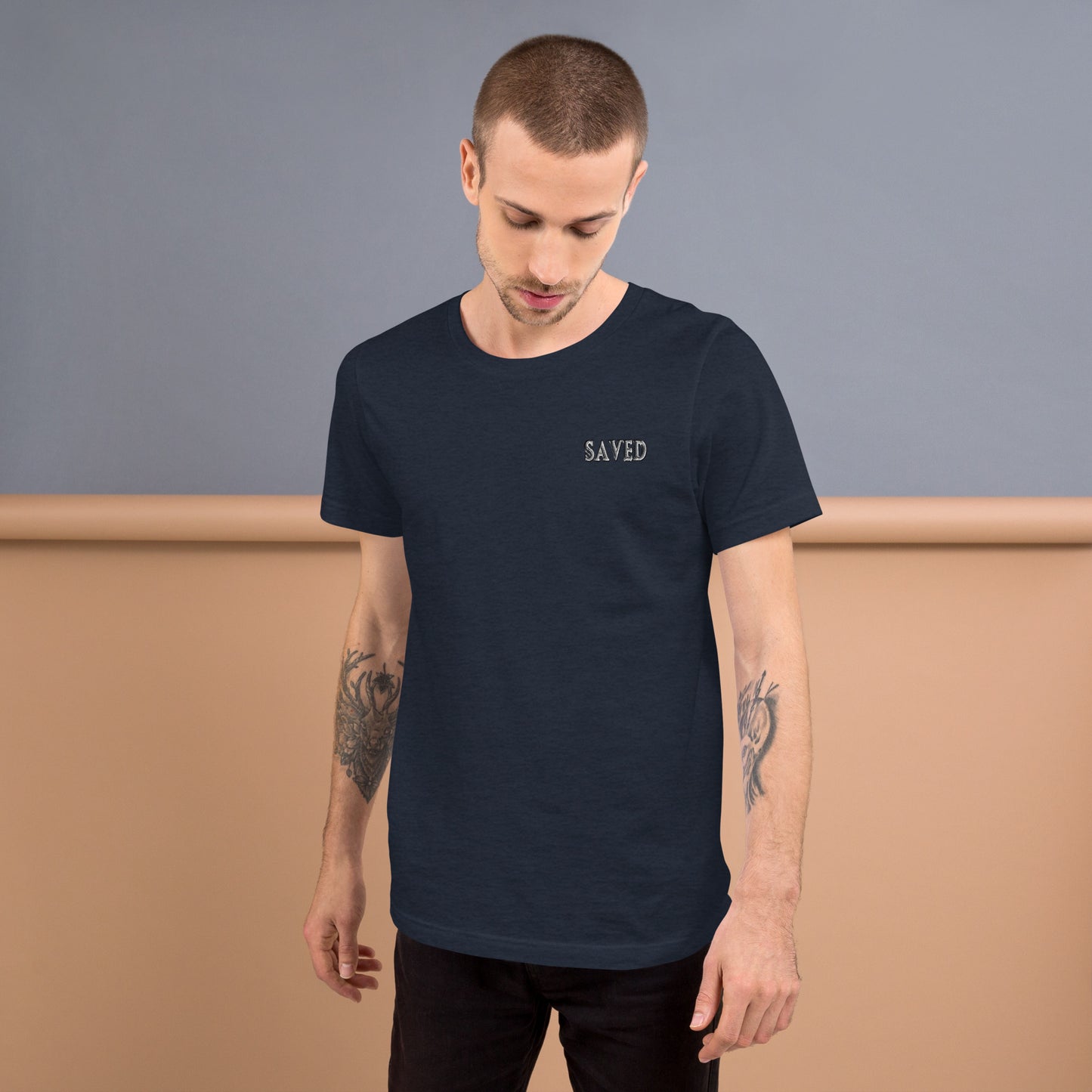 SAVED Collection™— Matthew 18:3 Scripture Unisex t-shirt