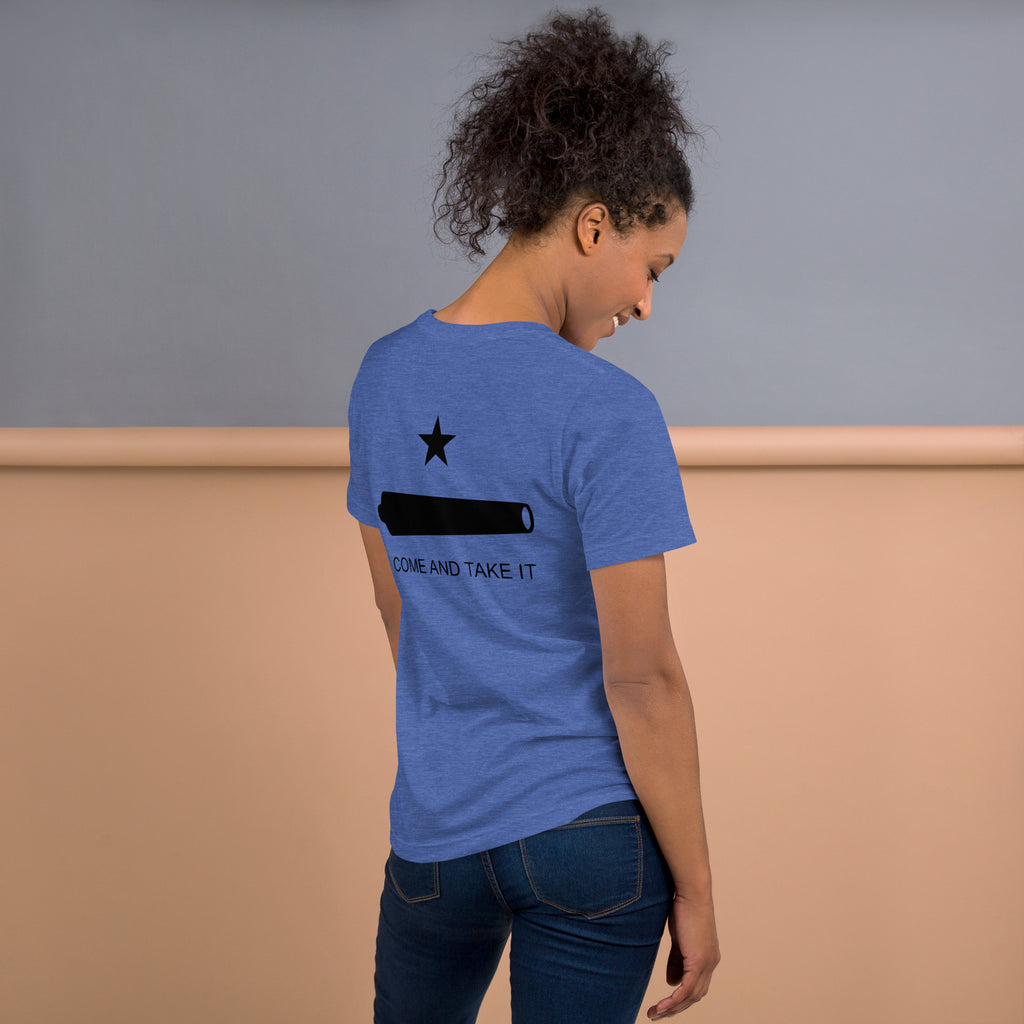 Liberty Collection- COME AND TAKE IT Unisex t-shirt
