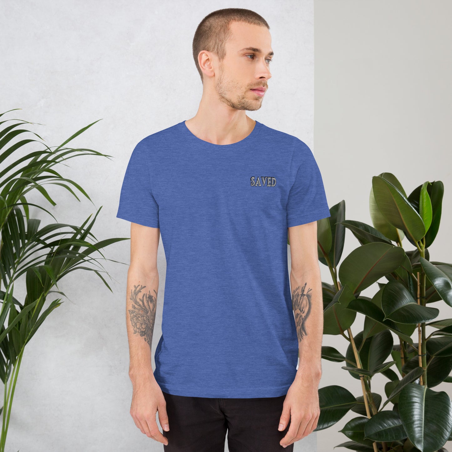 SAVED Collection™— Luke 9:48 Scripture Unisex t-shirt