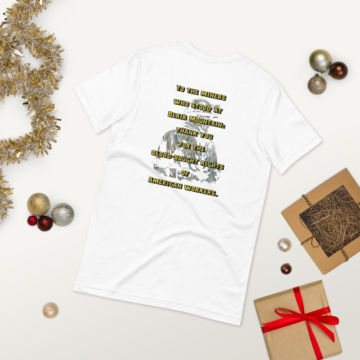West Virginia Collection™ — Blair Mountain 1921: The Miners’ Stand Unisex T-Shirt