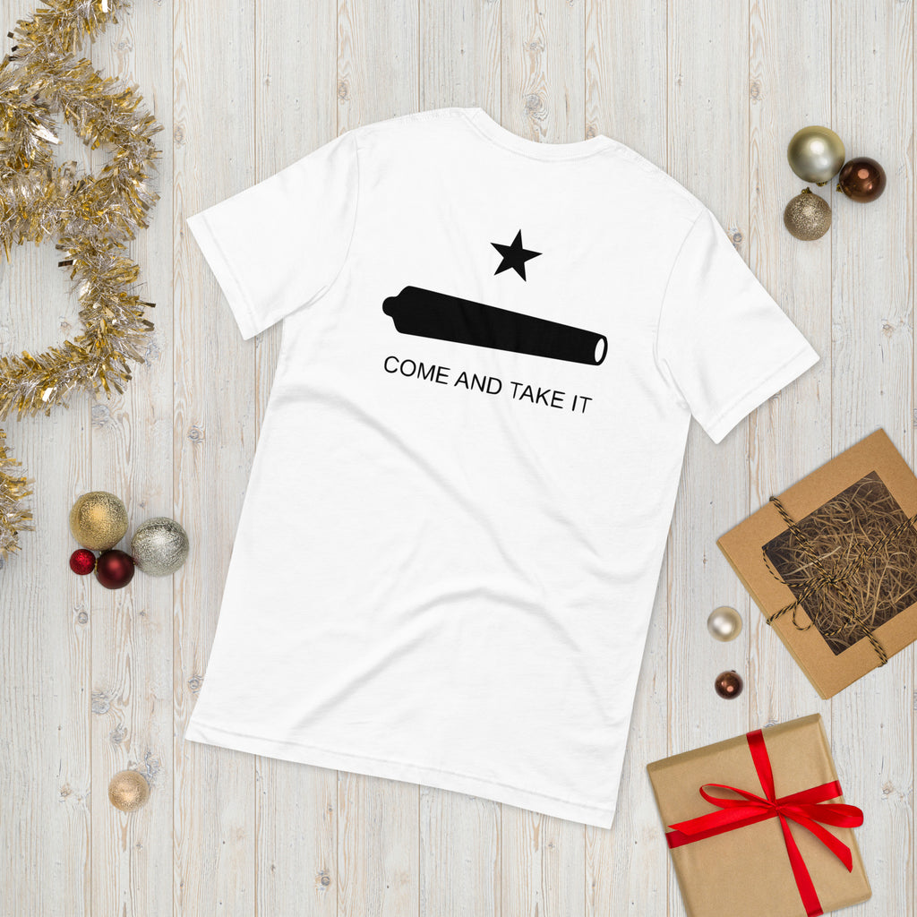 Liberty Collection- COME AND TAKE IT Unisex t-shirt