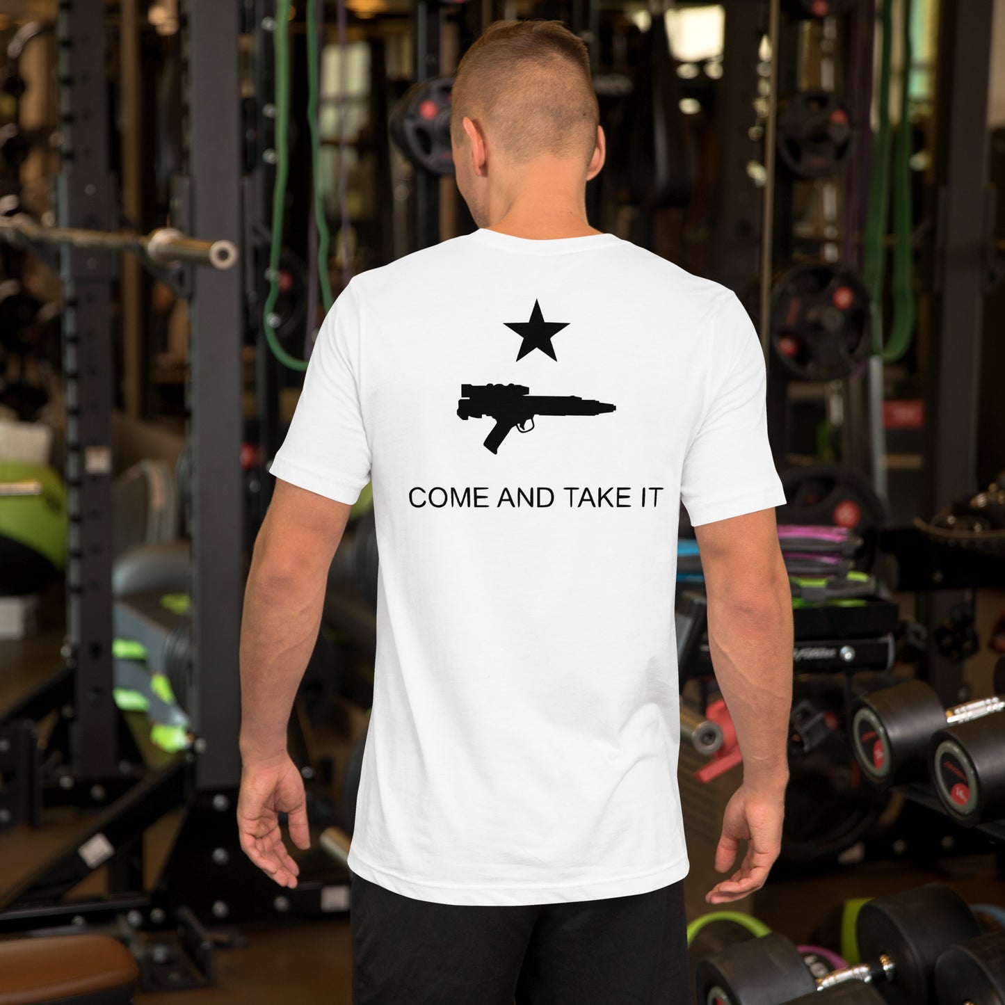SAVED — Galactic Collection™ “Come and Take It” Trooper Edition™ Unisex t-shirt