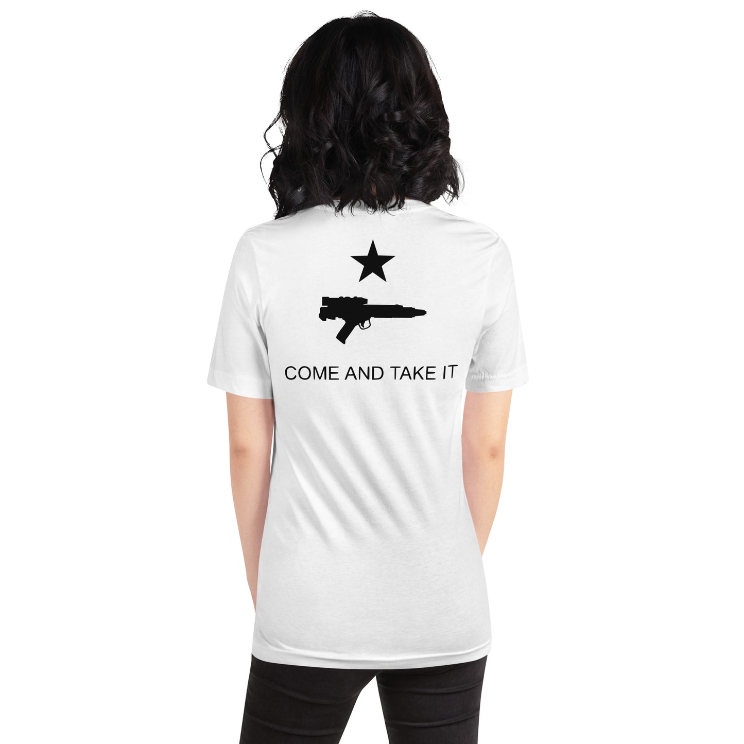 SAVED — Galactic Collection™ “Come and Take It” Trooper Edition™ Unisex t-shirt