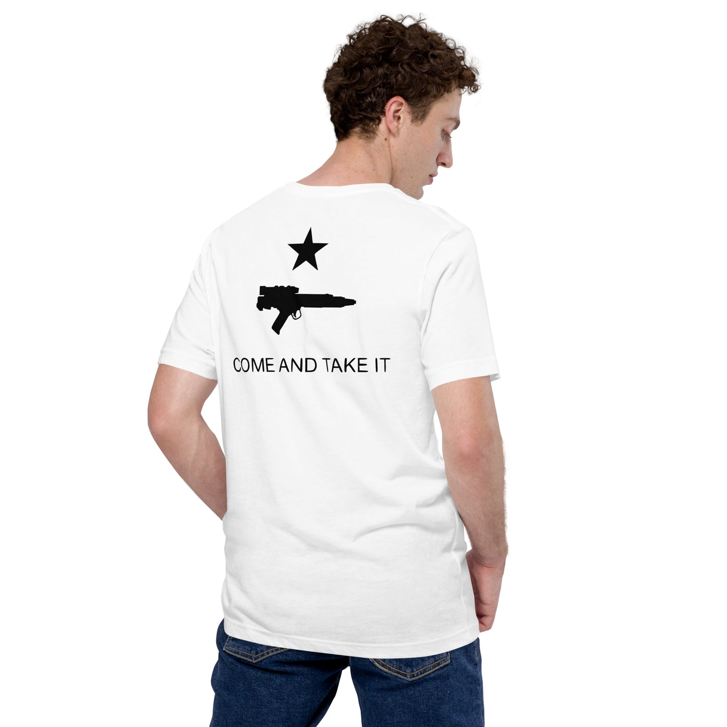 SAVED — Galactic Collection™ “Come and Take It” Trooper Edition™ Unisex t-shirt