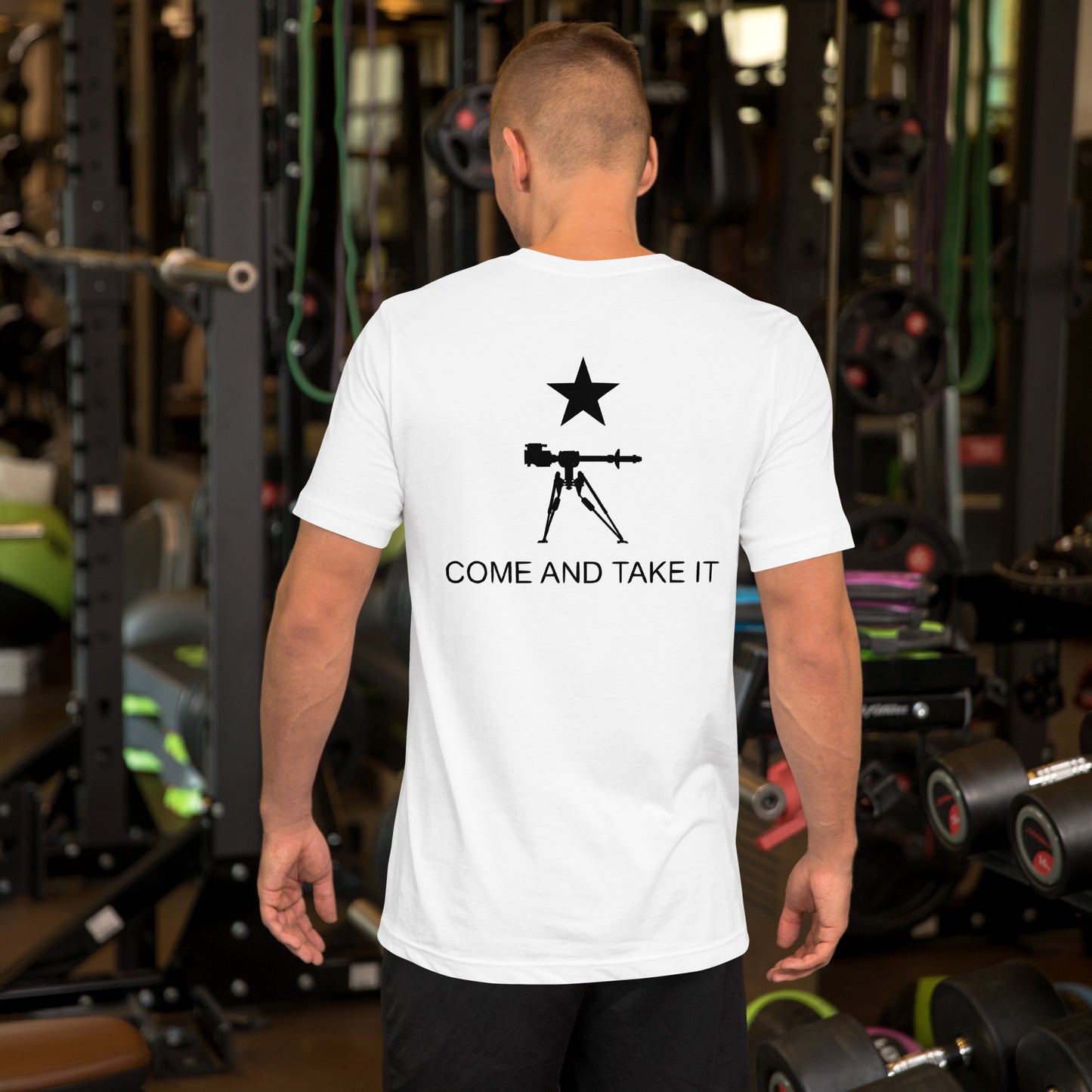 SAVED — Galactic Collection™ | “Come and Take It” Heavy Trooper Edition™ Unisex t-shirt