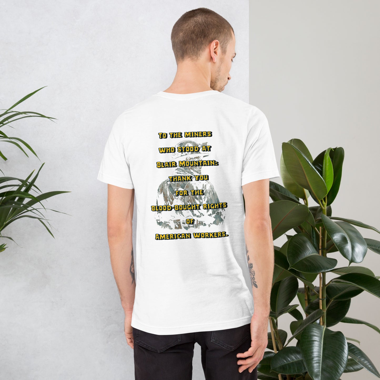West Virginia Collection™ — Blair Mountain 1921: The Miners’ Stand Unisex T-Shirt